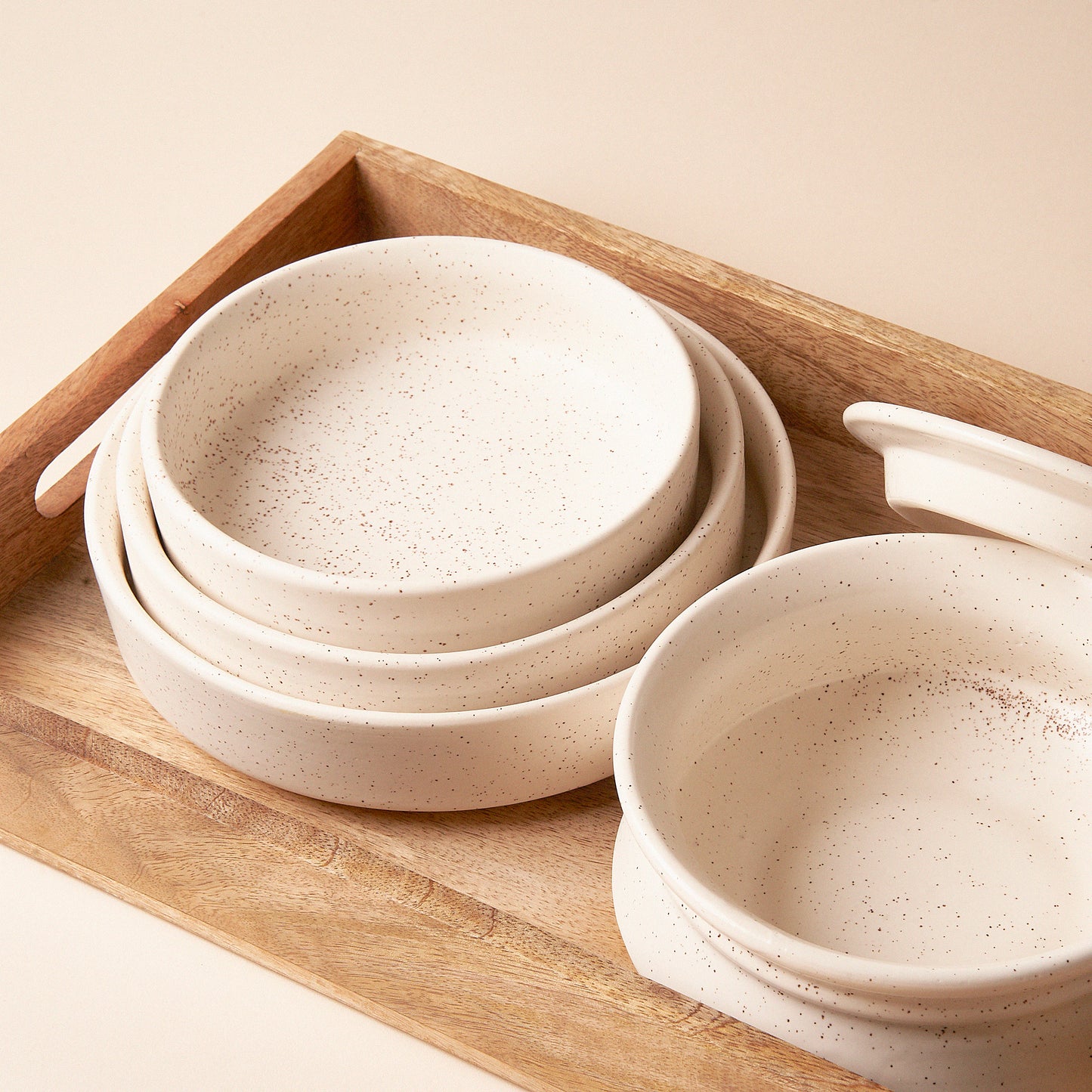 Rectangular Wooden Tray - LUMA