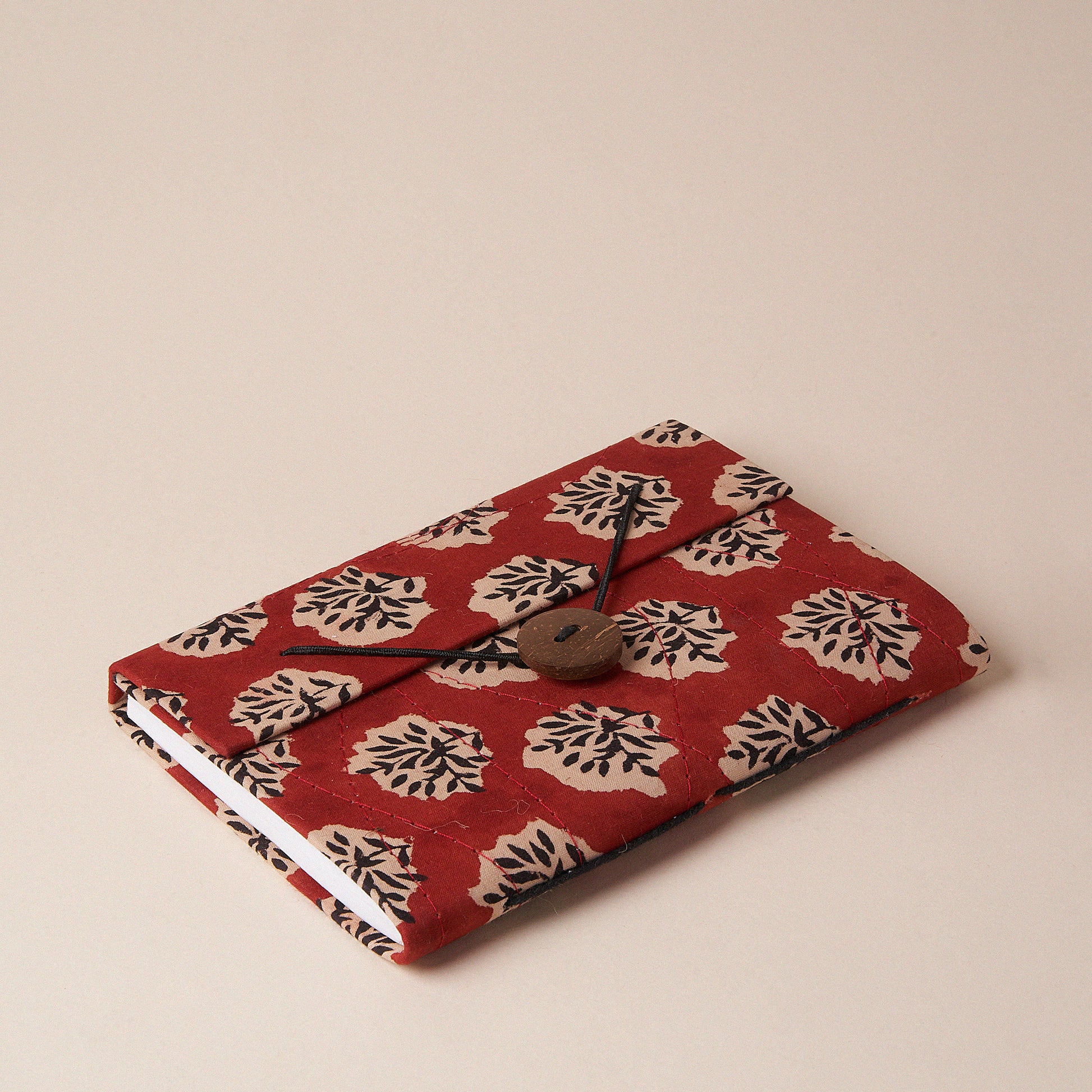 Hand Printed Fabric Notebook - LUMA