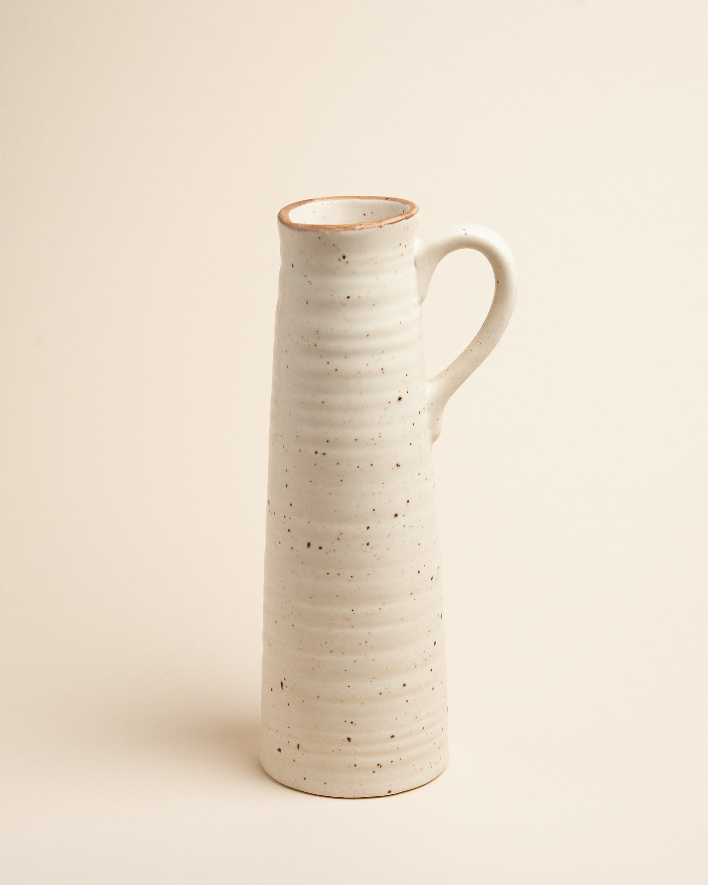 Speckled Slim Pitcher Vase - LUMA