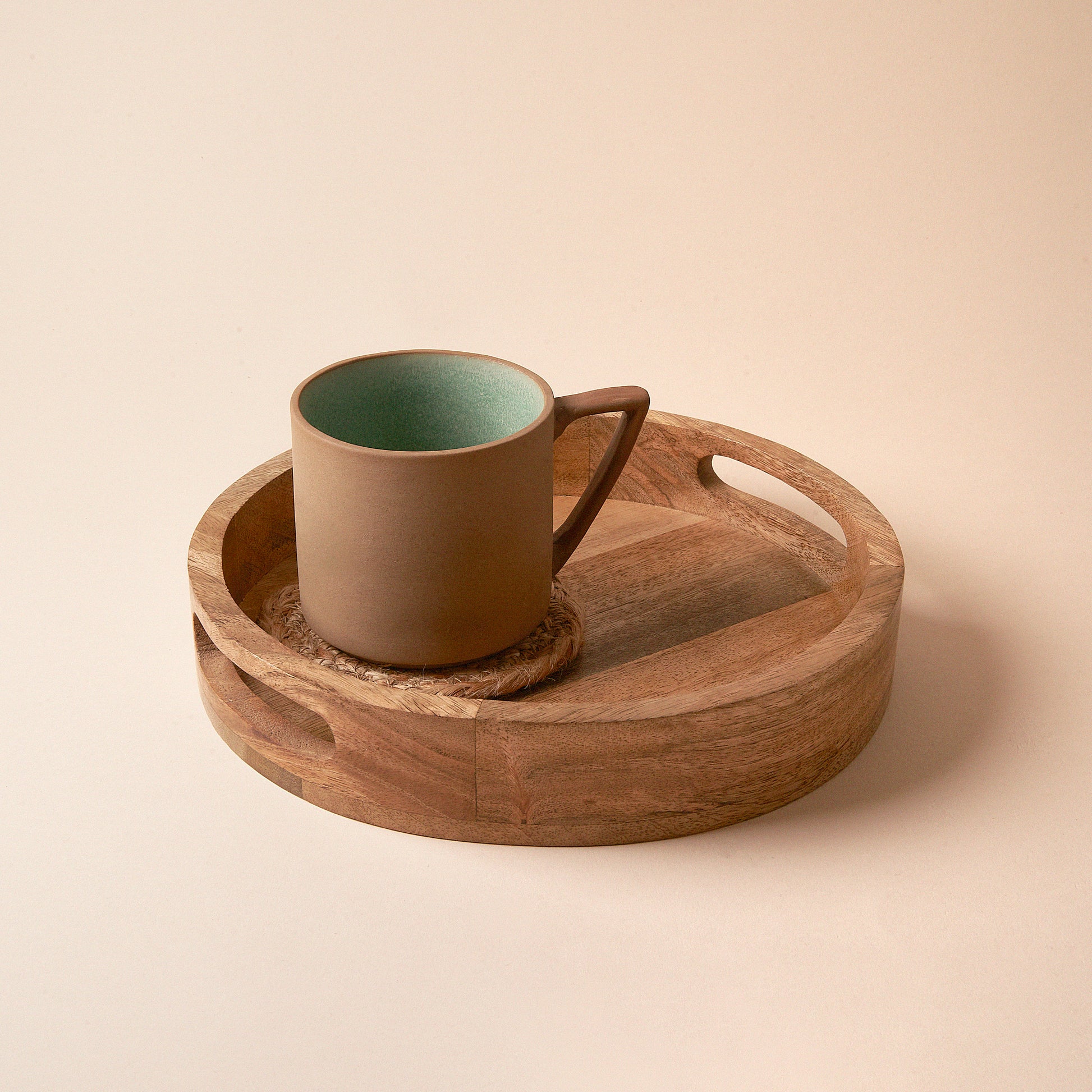 Round Wooden Tray - LUMA