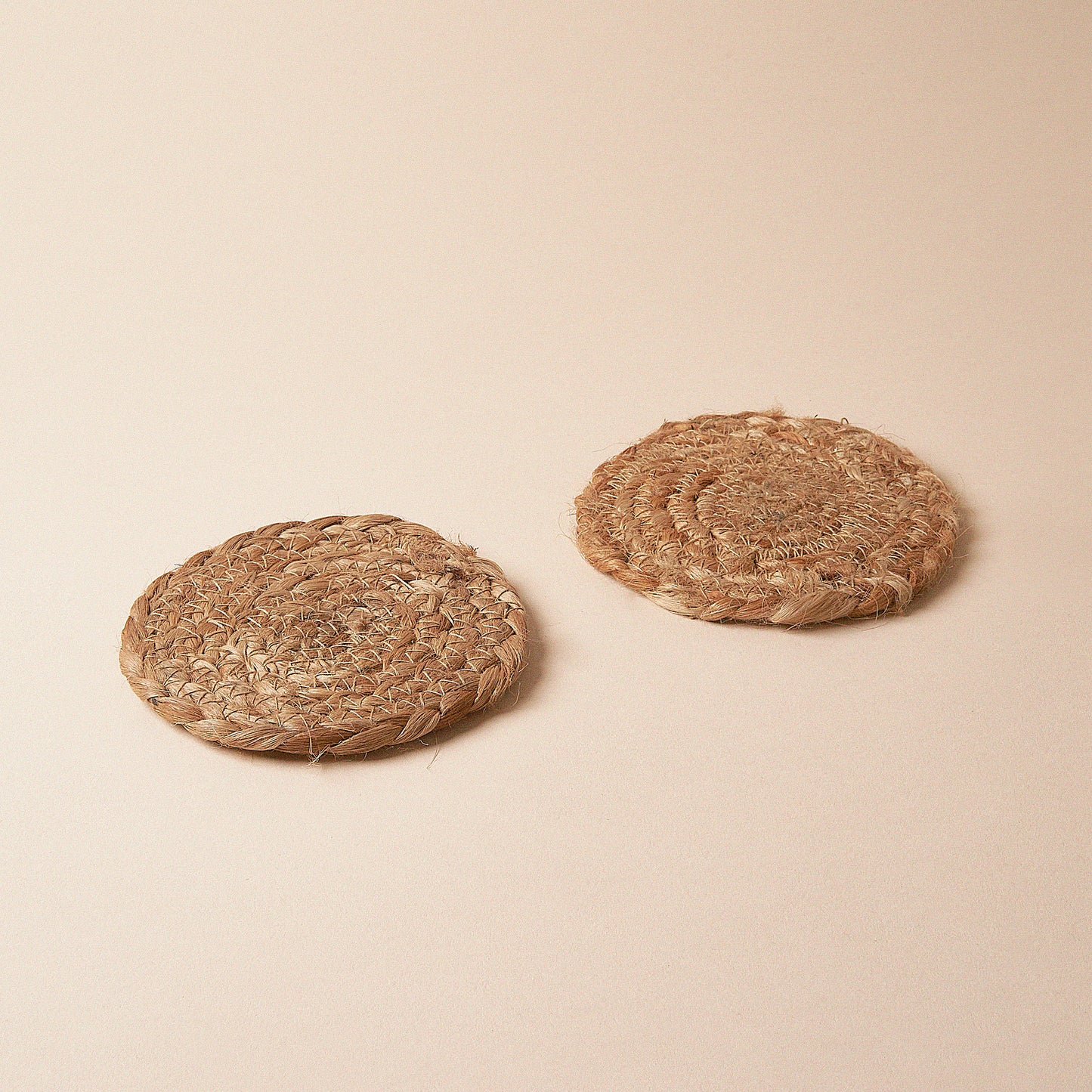 Natural Jute Coasters(Set of 2) - LUMA