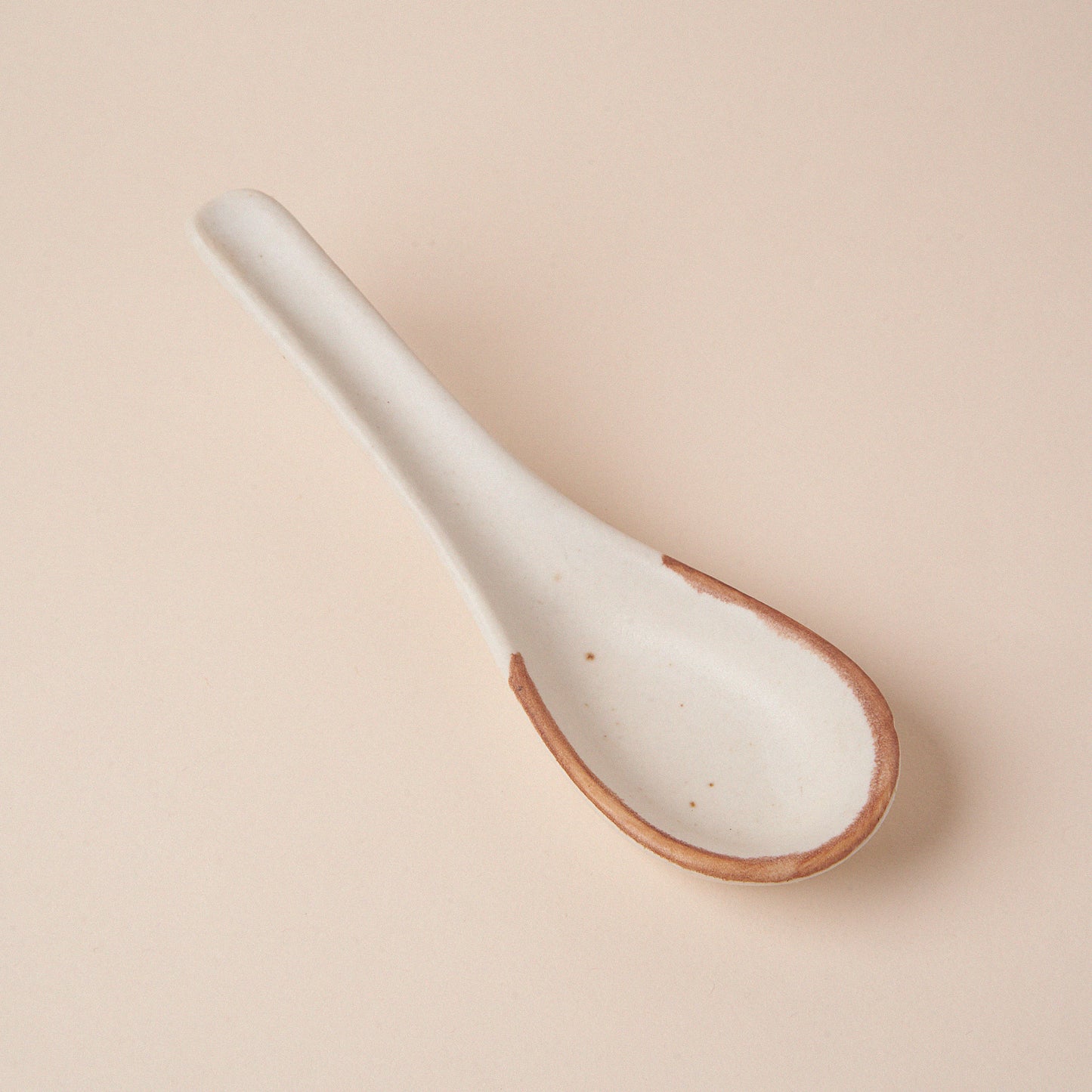 Speckled Soup Bowl with Spoon - LUMA