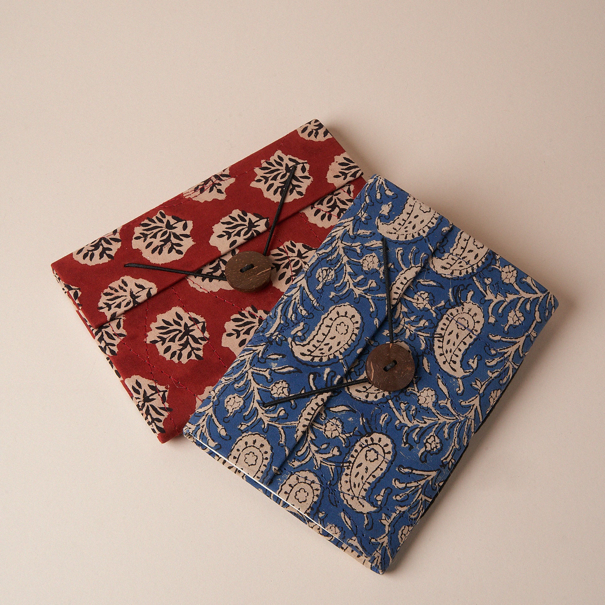 Hand Printed Fabric Notebook - LUMA