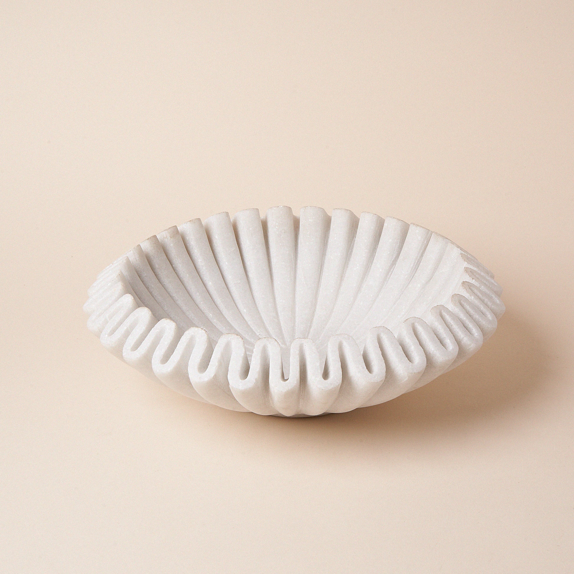 Marble Fluted Bowl - LUMA