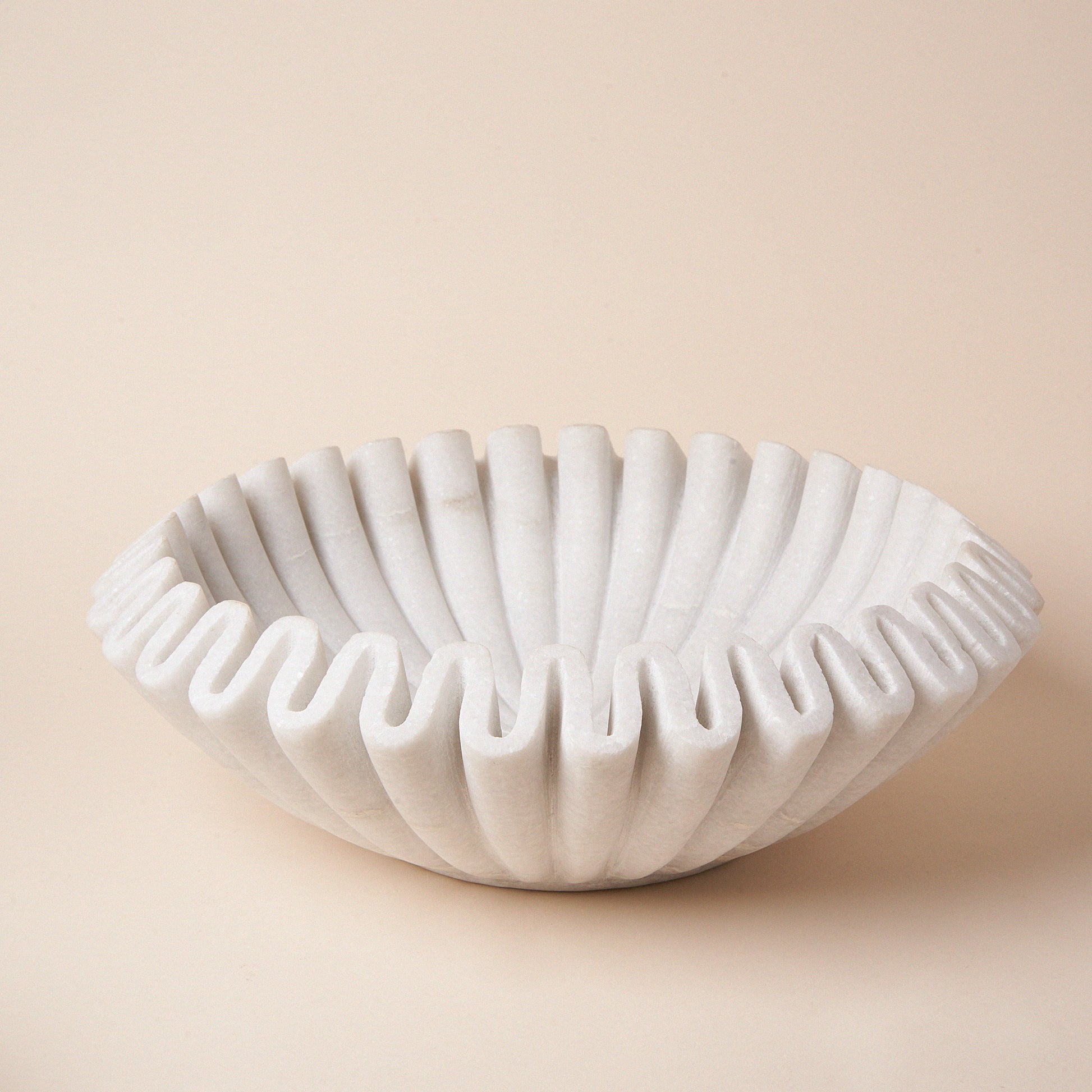 Marble Fluted Bowl - LUMA