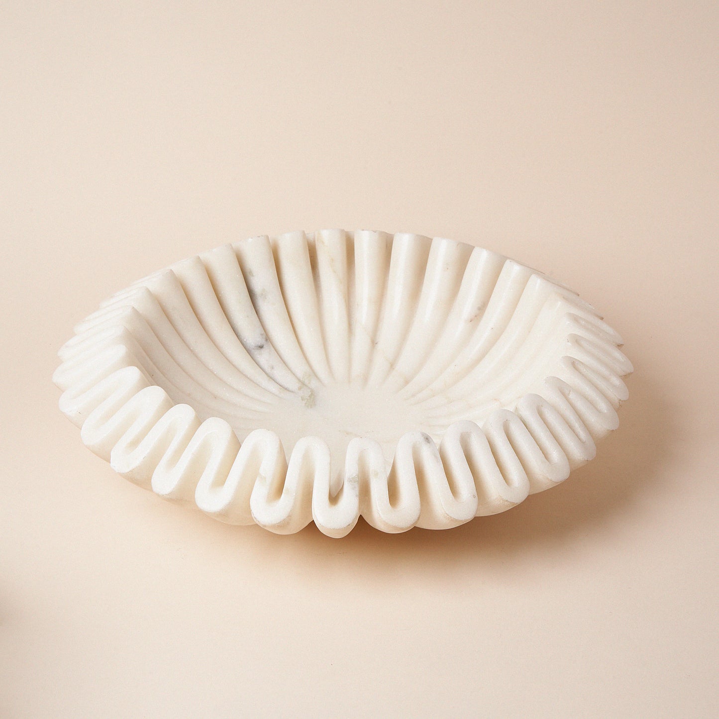 Marble Fluted Bowl - LUMA